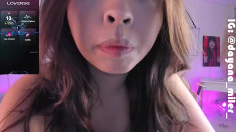 Snapshot of _dayana_miler chatting on 02.08.25 IG Dayana miler online show from 02.08.25