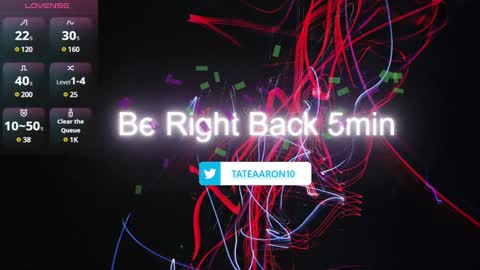 Snapshot of aaron_tate chatting on 01.22.25 Aaron Tate online show from 01.22.25