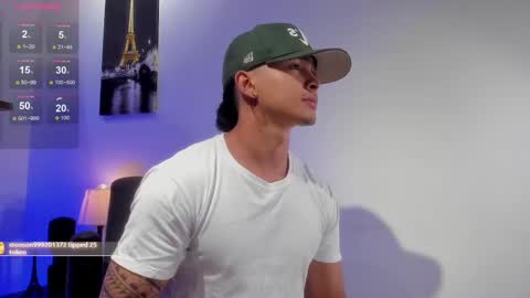 Snapshot of adonis_dlh chatting on 02.17.25 Adonis online show from 02.17.25