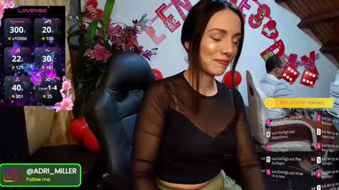 Snapshot of adri_miller chatting on 02.14.25 adri miller online show from 02.14.25
