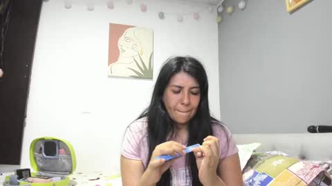 Snapshot of aisha_latina chatting on 12.06.24 Katie online show from 12.06.24