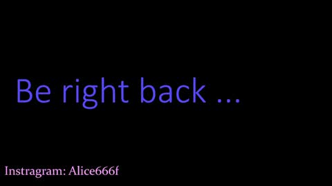 Snapshot of alice666f chatting on 01.22.25 ALiCE ROSE online show from 01.22.25