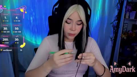 Snapshot of amydarkk chatting on 09.22.25 Amy online show from 09.22.25