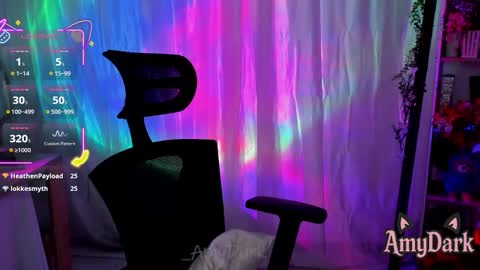 Snapshot of amydarkk chatting on 09.30.25 Amy online show from 09.30.25