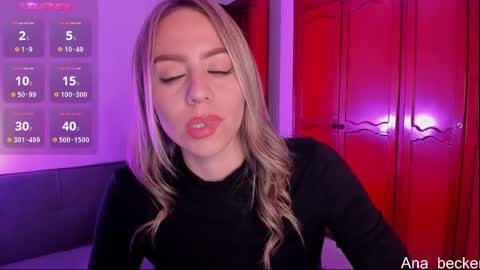 Snapshot of ana_becker1 chatting on 01.30.25 Ana online show from 01.30.25