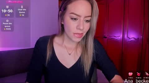 Snapshot of ana_becker1 chatting on 02.18.25 Ana online show from 02.18.25