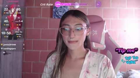 Snapshot of andrea_camila chatting on 10.21.25 Andrea  online show from 10.21.25