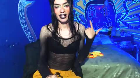 Snapshot of angel6_9fierce chatting on 02.26.25 Conan Demon online show from 02.26.25