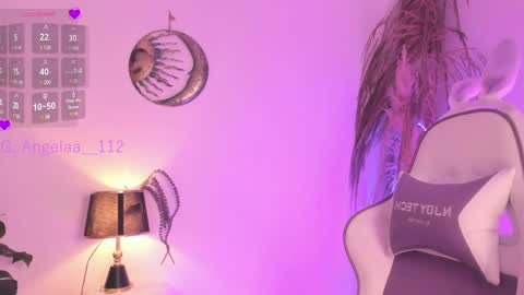 Snapshot of anngel_1 chatting on 01.27.25 Angel online show from 01.27.25