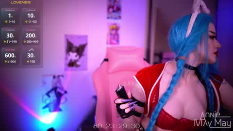 Snapshot of annie_may_may chatting on 12.21.24 Annie May online show from 12.21.24