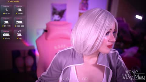 Snapshot of annie_may_may chatting on 01.06.25 Annie May online show from 01.06.25