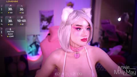 Snapshot of annie_may_may chatting on 01.08.25 Annie May online show from 01.08.25