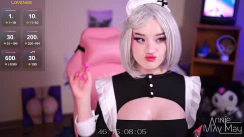 Snapshot of annie_may_may chatting on 01.24.25 Annie May online show from 01.24.25