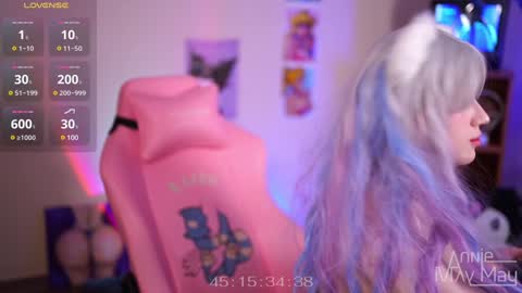 Snapshot of annie_may_may chatting on 01.25.25 Annie May online show from 01.25.25