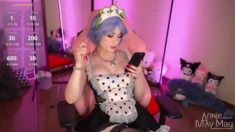 Snapshot of annie_may_may chatting on 09.26.25 Annie May online show from 09.26.25