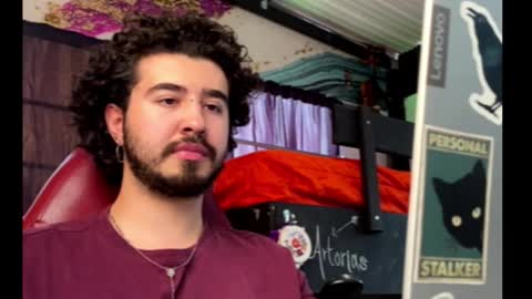 Snapshot of artorias_4 chatting on 10.28.25 artorias 4 online show from 10.28.25