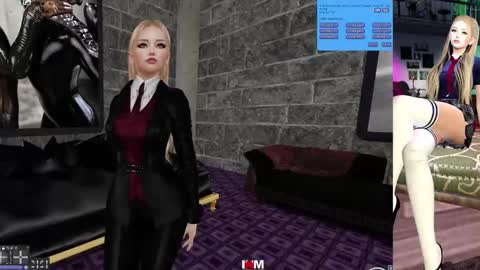 Snapshot of azzurrarayna chatting on 02.25.25 Azzurra Rayna online show from 02.25.25