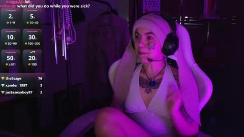 Snapshot of bluedweeb chatting on 02.27.25 Blue online show from 02.27.25