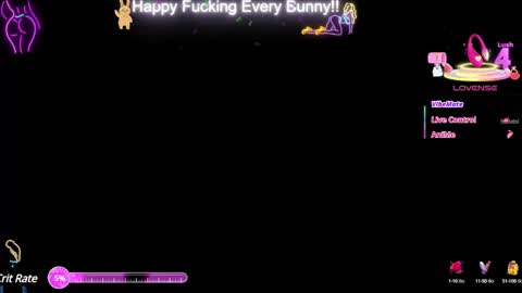 Snapshot of bunnycheekz chatting on 02.11.25 Tokki bunny online show from 02.11.25