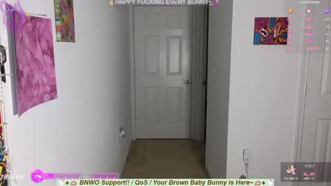 Snapshot of bunnycheekz chatting on 02.16.25 Tokki bunny online show from 02.16.25