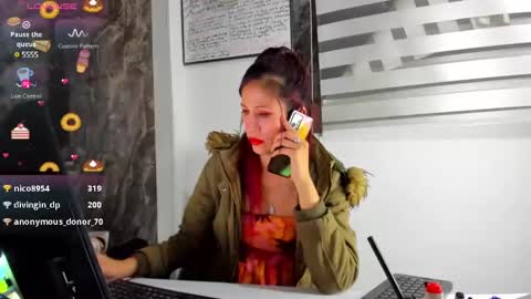 Snapshot of catt_evans1 chatting on 01.29.25 CATT EVANS online show from 01.29.25