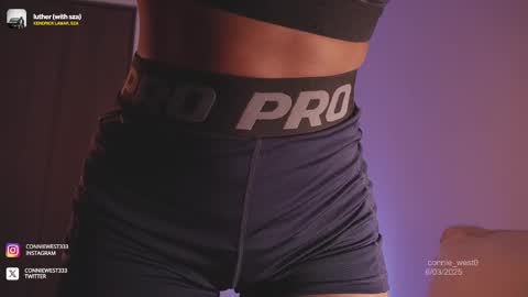 Snapshot of connie_west0 chatting on 03.06.25 independent model online show from 03.06.25