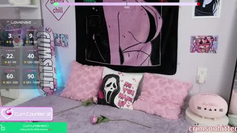 Snapshot of crimsonkitten chatting on 02.01.25 Crimson Kitten online show from 02.01.25