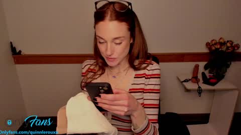 Snapshot of cum_with_quinn chatting on 01.02.25 Quinn online show from 01.02.25