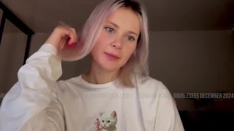 Snapshot of doublecuties chatting on 12.13.24 Lana  Eva  dont forget to give us a thumb up online show from 12.13.24