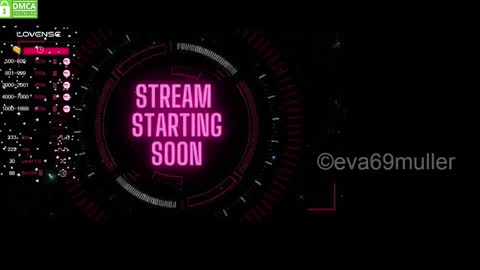 Snapshot of eva69muller chatting on 09.20.25 Eva  next show  8pm CEST AMST online show from 09.20.25