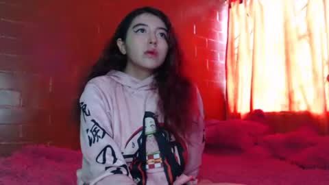 Snapshot of gakomenoshida chatting on 12.15.24 Kate 3 online show from 12.15.24