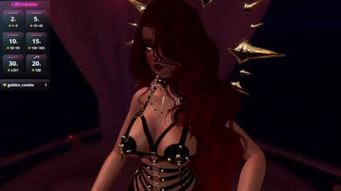 Snapshot of goddessreverie chatting on 12.09.24 Goddess Reverie online show from 12.09.24