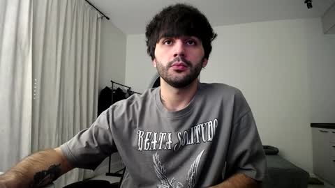 Snapshot of hairycuss chatting on 02.08.25 Adam online show from 02.08.25