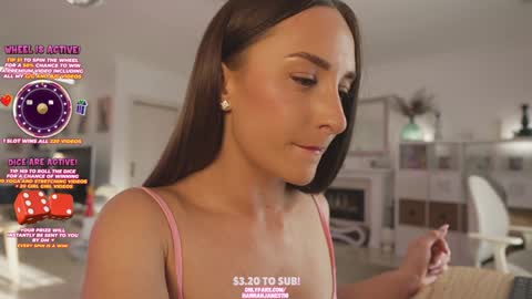 Snapshot of hannahjames710 chatting on 02.26.25 Hannah James online show from 02.26.25
