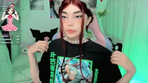 Snapshot of haru_lee chatting on 02.16.25 Haru online show from 02.16.25