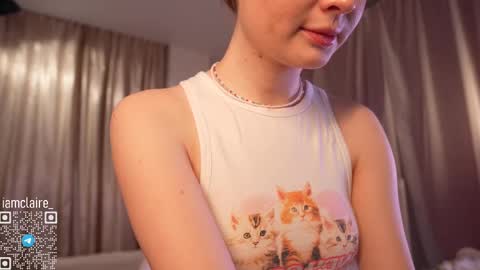 Snapshot of iamclaire_ chatting on 02.16.25 Claire online show from 02.16.25