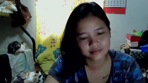 Snapshot of kittlyn chatting on 10.15.25 kittlyn online show from 10.15.25