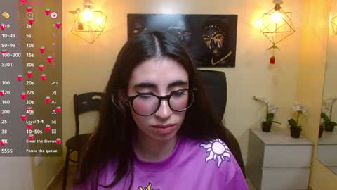 Snapshot of lena_roses chatting on 02.06.25 Lena online show from 02.06.25