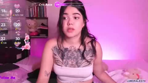 Snapshot of littlelulu001 chatting on 10.25.25 say me lu online show from 10.25.25