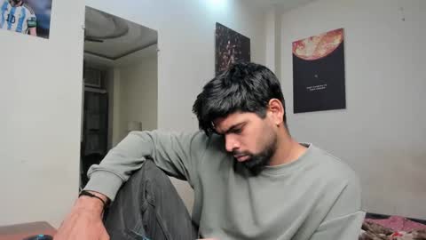 Snapshot of lovehairyindian chatting on 02.20.25 Indian hairy online show from 02.20.25