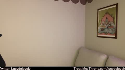 Snapshot of lucydelovely chatting on 01.09.25 Lucy online show from 01.09.25