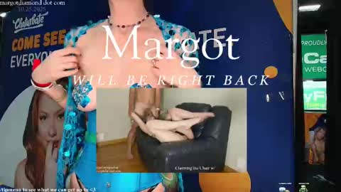 Snapshot of margotdiamond chatting on 10.25.25   online show from 10.25.25