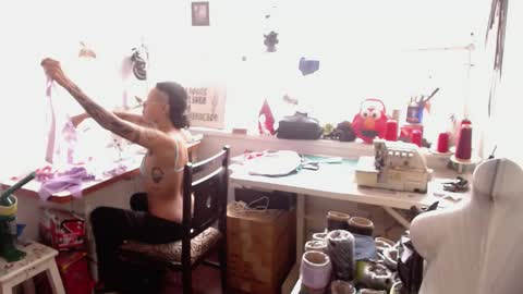 Snapshot of missanarky chatting on 02.26.25 Anarkitten online show from 02.26.25