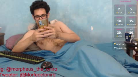 Snapshot of morpheus_the_oniro chatting on 12.25.24 Morpheo online show from 12.25.24