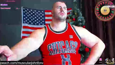 Snapshot of muscularjohnforu chatting on 12.08.24 click icon for peach  online show from 12.08.24