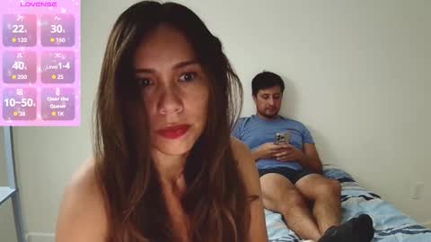 Snapshot of my420couple chatting on 10.26.25 miss beauty coming 96 2300 online show from 10.26.25