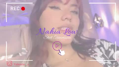 Snapshot of nahia_low chatting on 02.25.25  Valeria  online show from 02.25.25