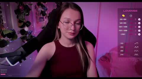 Snapshot of nannoyou chatting on 12.21.24 NannoNancy online show from 12.21.24