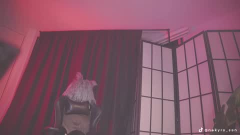 Snapshot of nekyra_san chatting on 02.13.25 Mely  Birthday party saturday night BYO online show from 02.13.25