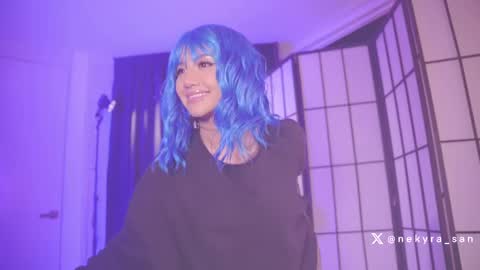 Snapshot of nekyra_san chatting on 03.04.25 Mely  Birthday party saturday night BYO online show from 03.04.25